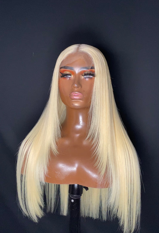 Custom mad wigs, Custom wigs, Lace front wigs, blonde wig